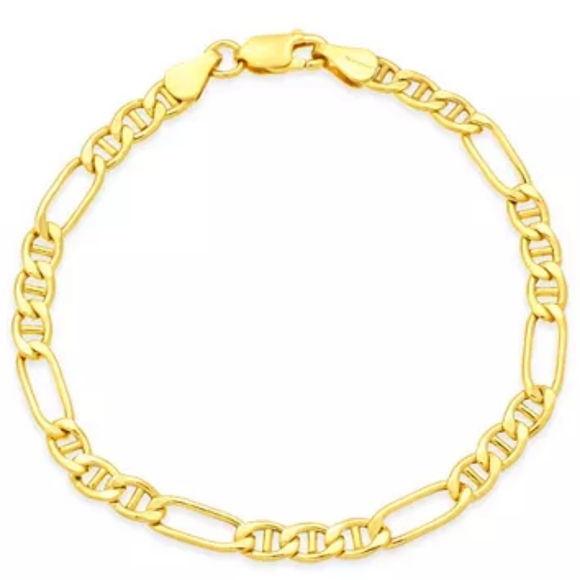 Giani Bernini Jewelry - 🆕🆕LIST🆕 18k FIGARO CHAIN BRACELET SS